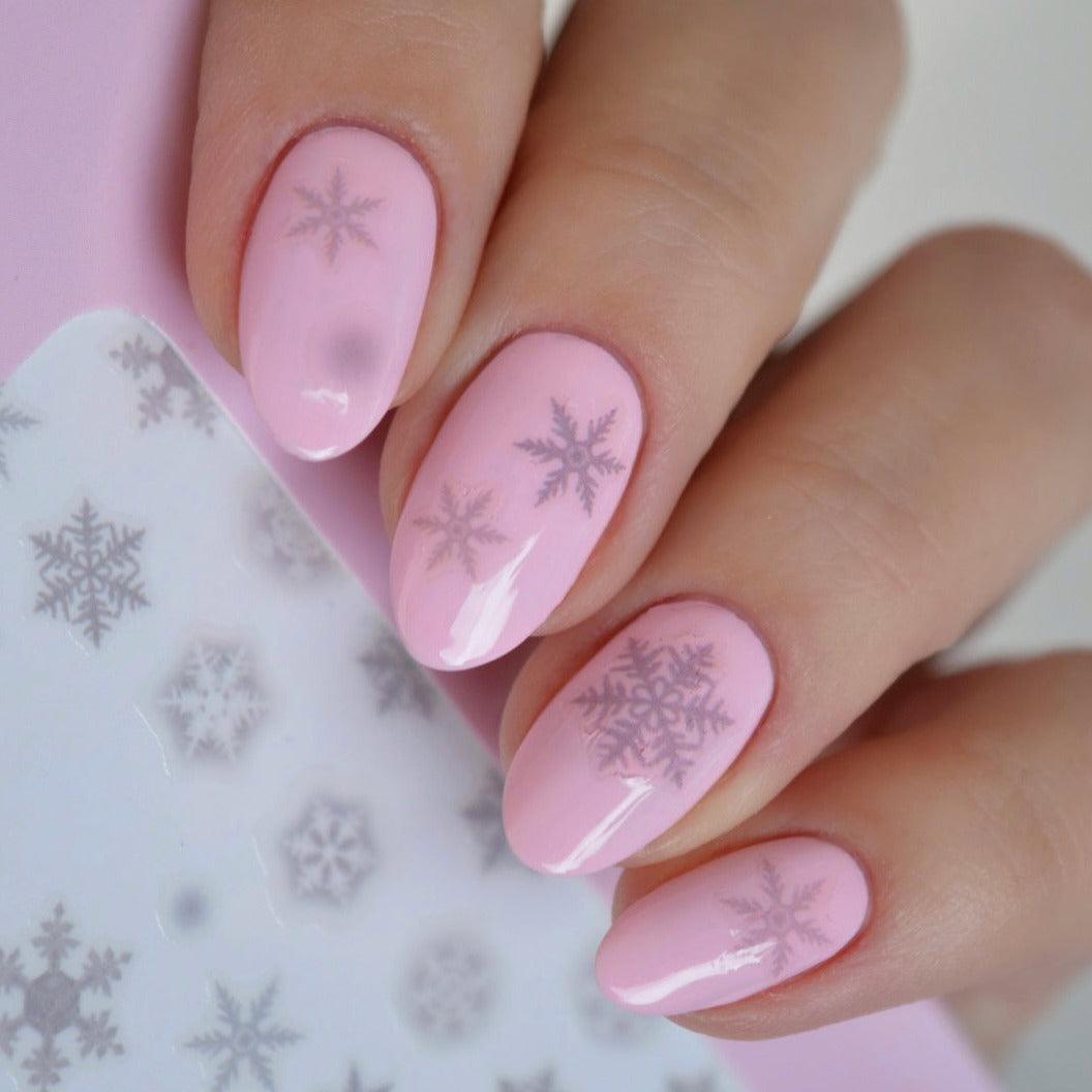 Frosty PLAY Nail Art Sticker