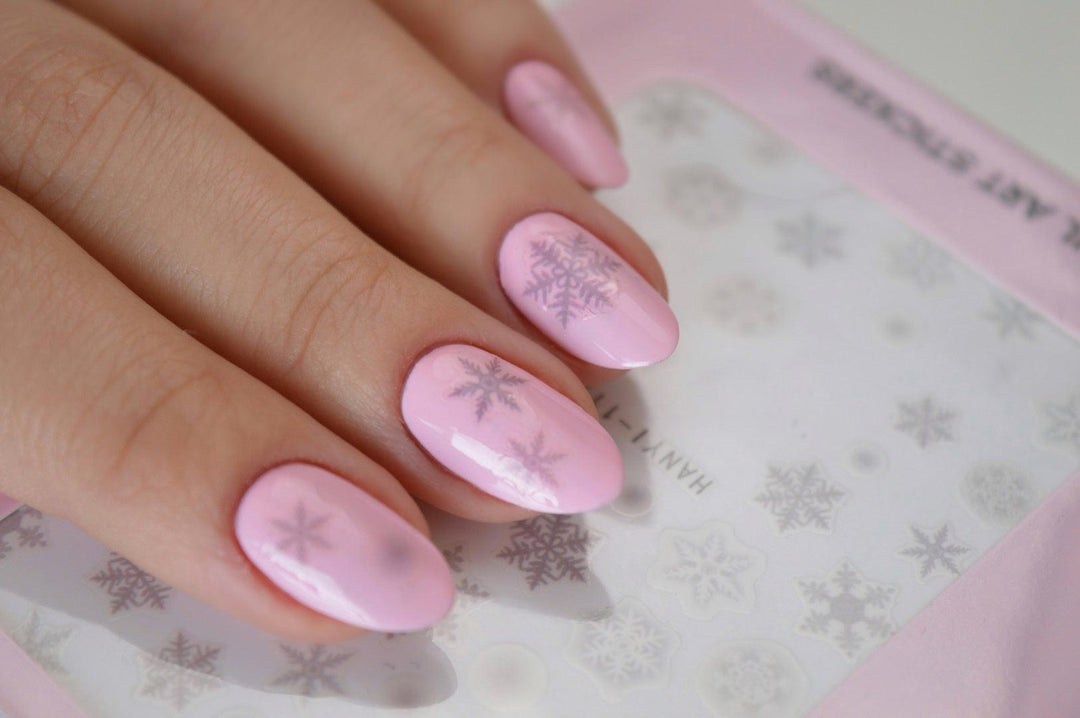 Frosty PLAY Nail Art Sticker
