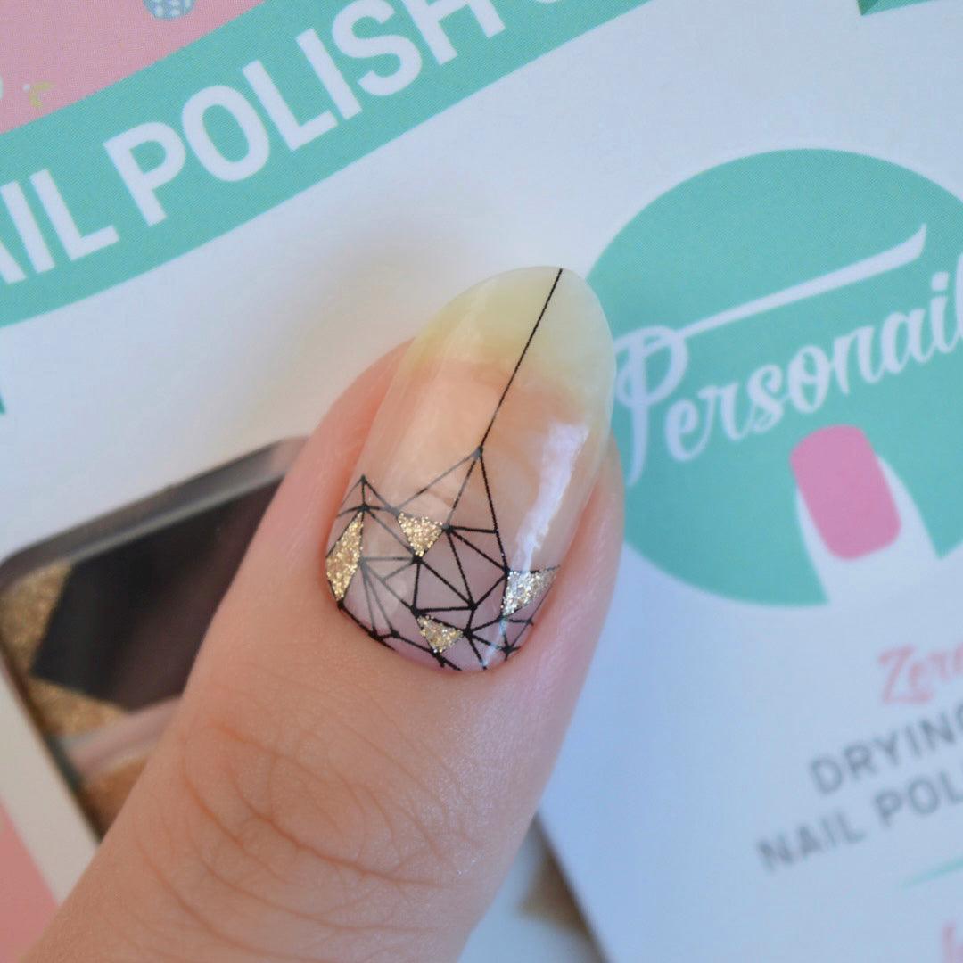 Gatsby | Best Seller Party Themed NYE Nail Polish Wrap