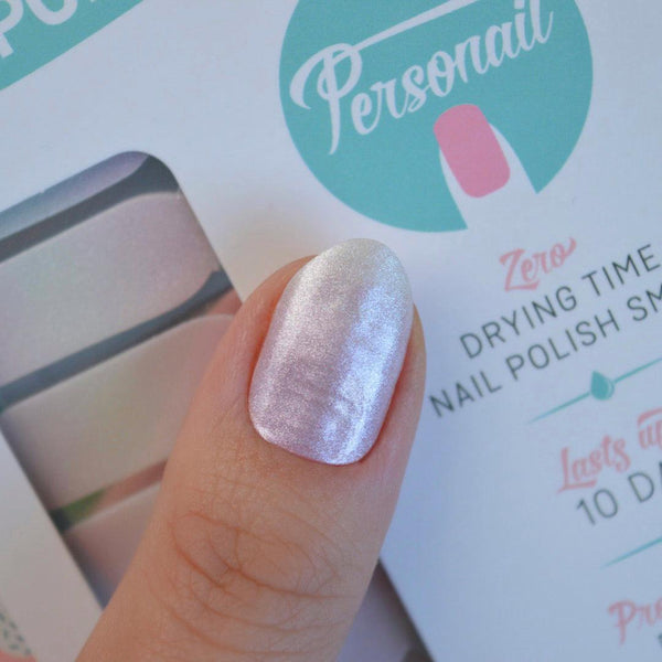 Glazed Donut | Frosted French Ombre Nail Polish Wrap