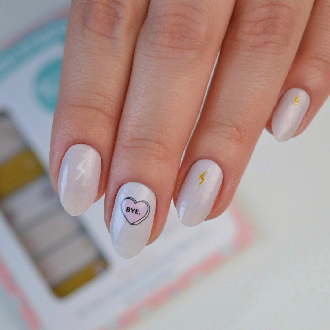Heartbreak Hotel | Valentine's Day Nail Polish Wrap