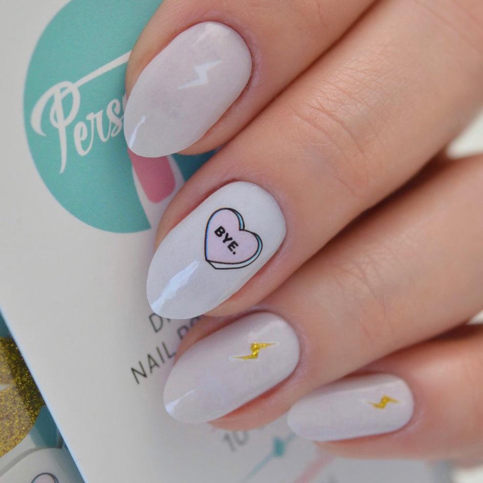 Heartbreak Hotel | Valentine's Day Nail Polish Wrap