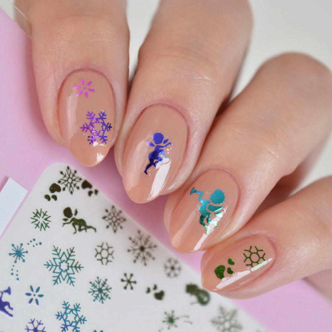 Jingle Bells PLAY Nail Art Sticker