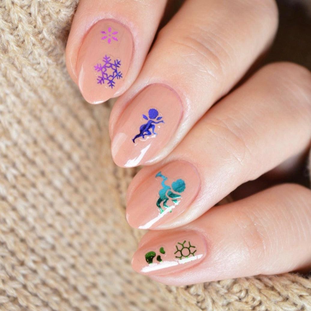 Jingle Bells PLAY Nail Art Sticker
