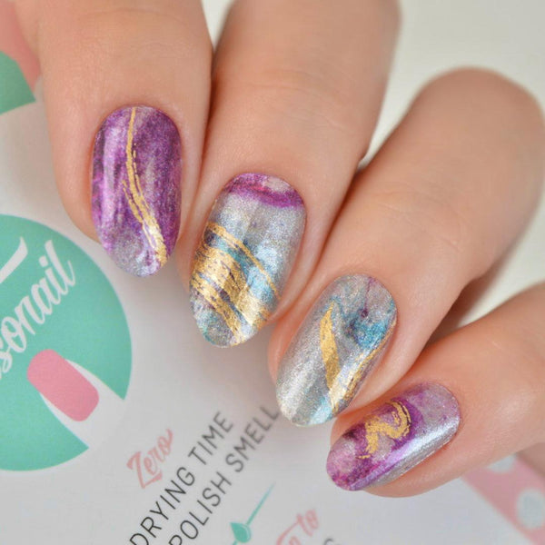 JuJu | Marble Pearl Nail Polish Wraps