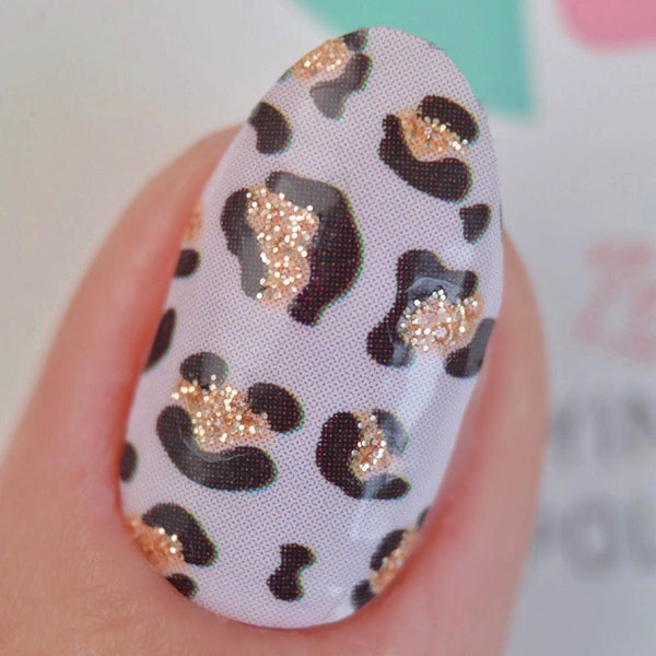 Leopard | Print Nail Polish Wraps