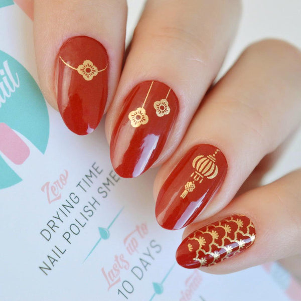 Lunar New Year | Nail Polish Wraps