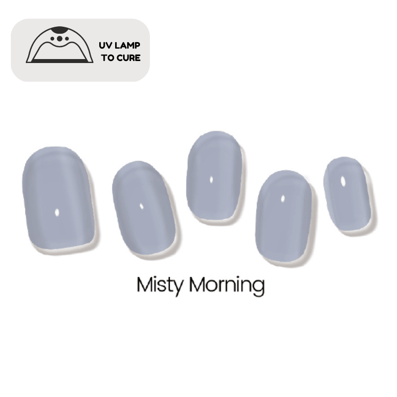 Misty Morning | Jellies DIY Soft Semi Cured Gel Nail Wraps