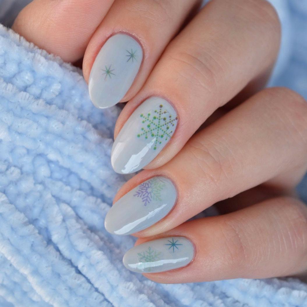 North Pole PLAY Nail Art Sticker