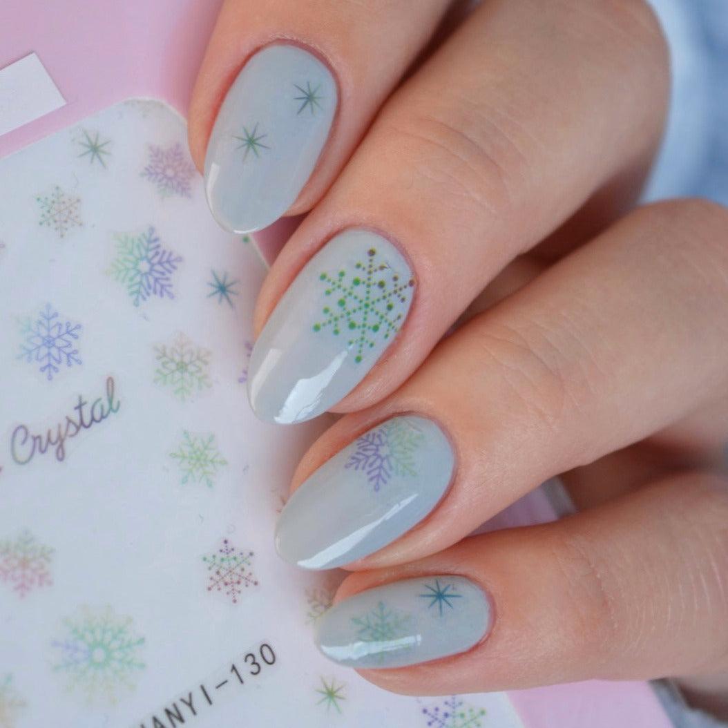 North Pole PLAY Nail Art Sticker
