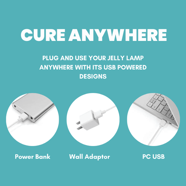 Portable 6W UV/LED Gel Nail Lamp