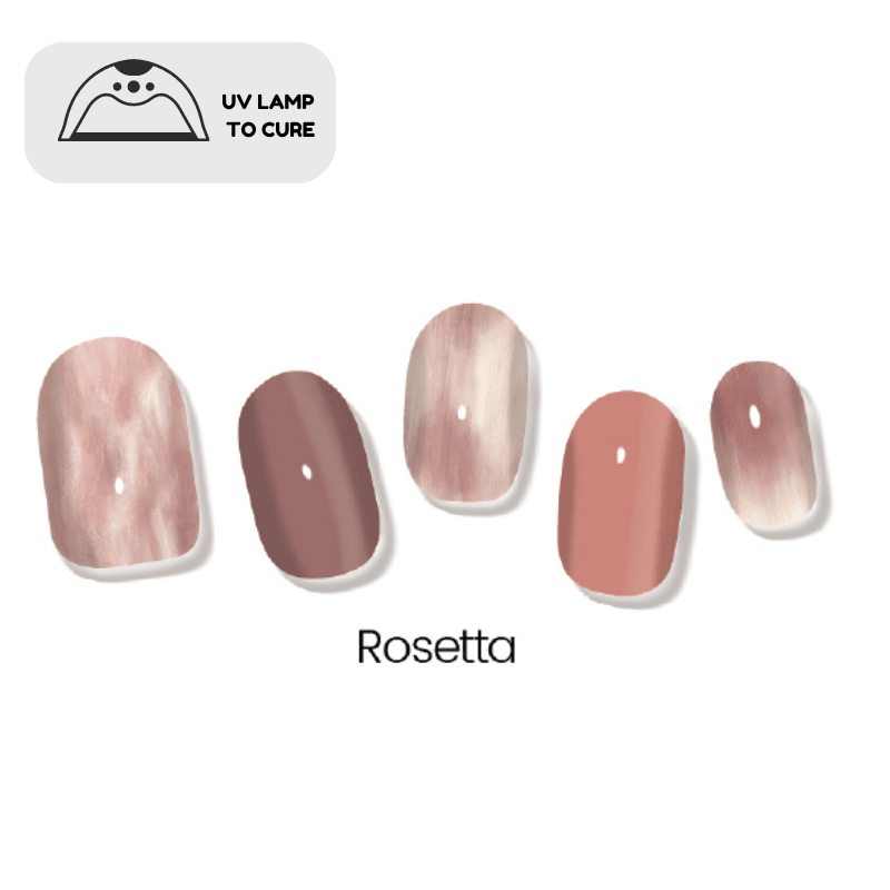 Rosetta | Jellies DIY Soft Semi Cured Gel Nail Wraps