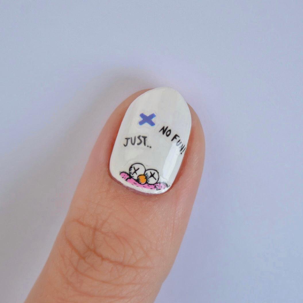 Sesame Street PLAY Nail Art Sticker