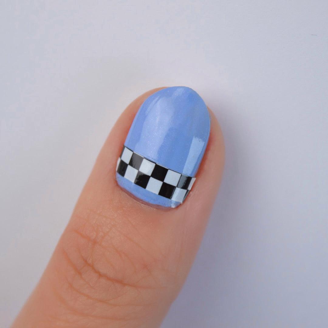 Skater Girl PLAY Nail Art Sticker
