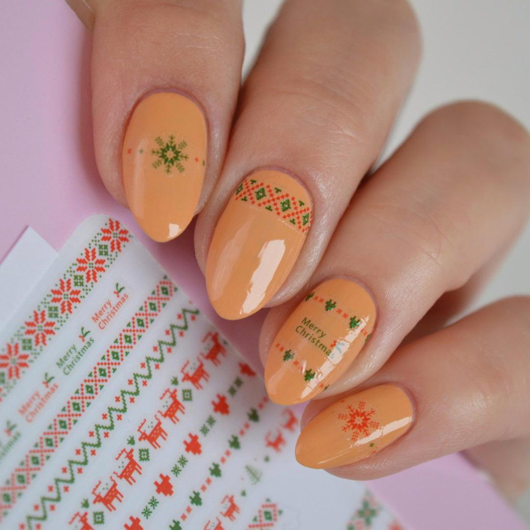 St Nicholas PLAY Nail Art Sticker