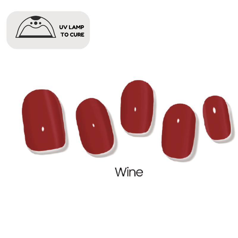 Wine | Jellies DIY Soft Semi Cured Gel Nail Wraps
