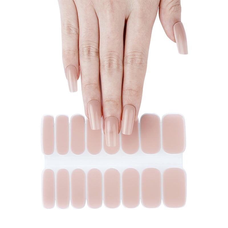 Dusty Rose | Jellies DIY Soft Semi Cured Gel Nail Wraps