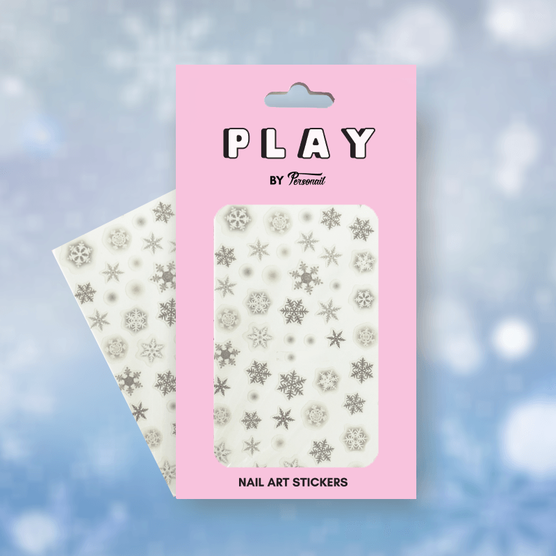 Frosty PLAY Nail Art Sticker
