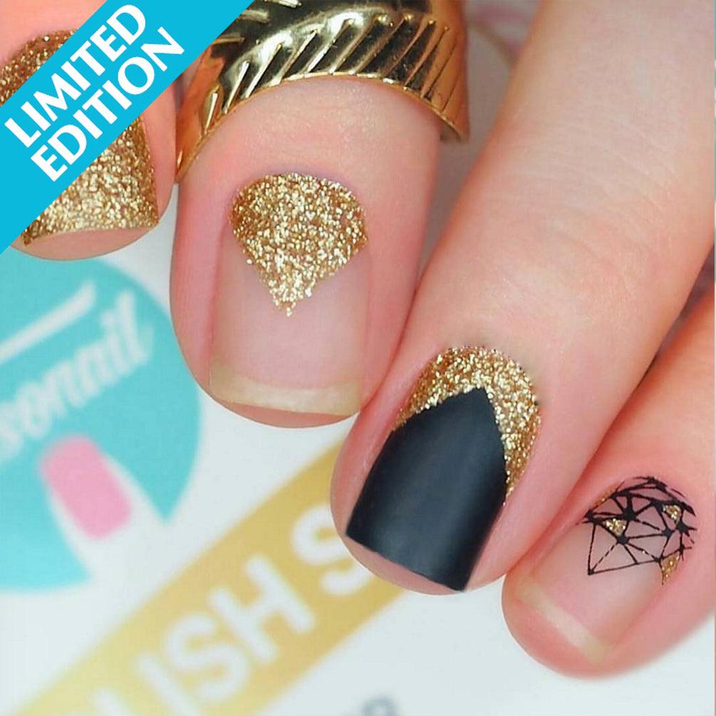 Gatsby | Best Seller Party Themed NYE Nail Polish Wrap
