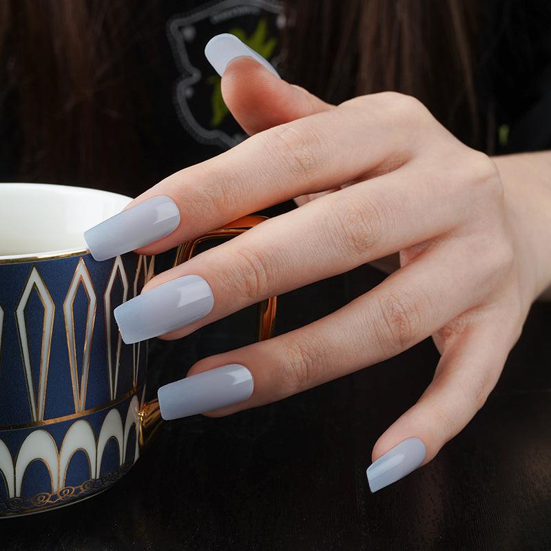 Misty Morning | Jellies DIY Soft Semi Cured Gel Nail Wraps