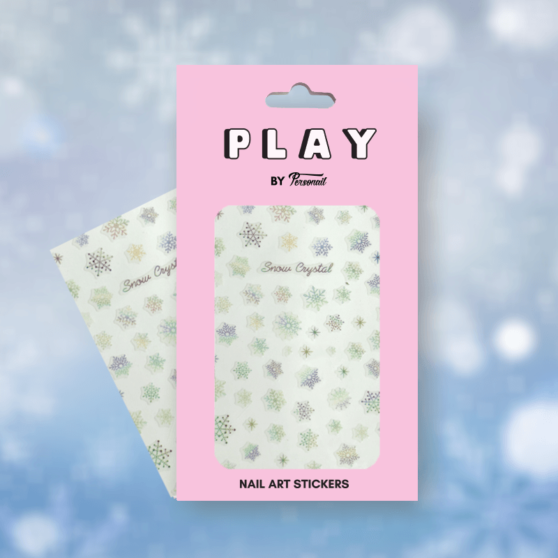 North Pole PLAY Nail Art Sticker