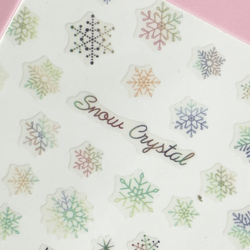 North Pole PLAY Nail Art Sticker