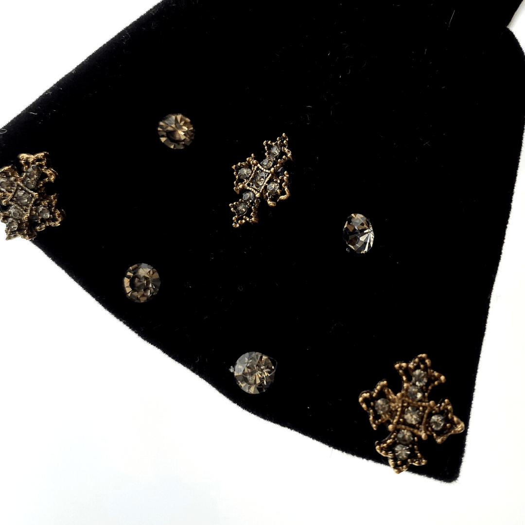 Personail headband Caroline Big Bow Headband (Black)