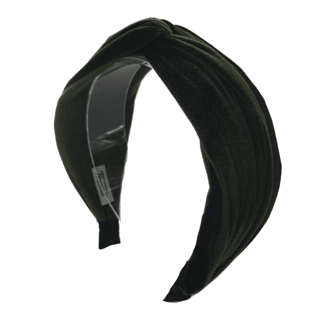 Personail headband Forest Green Vivien Headband