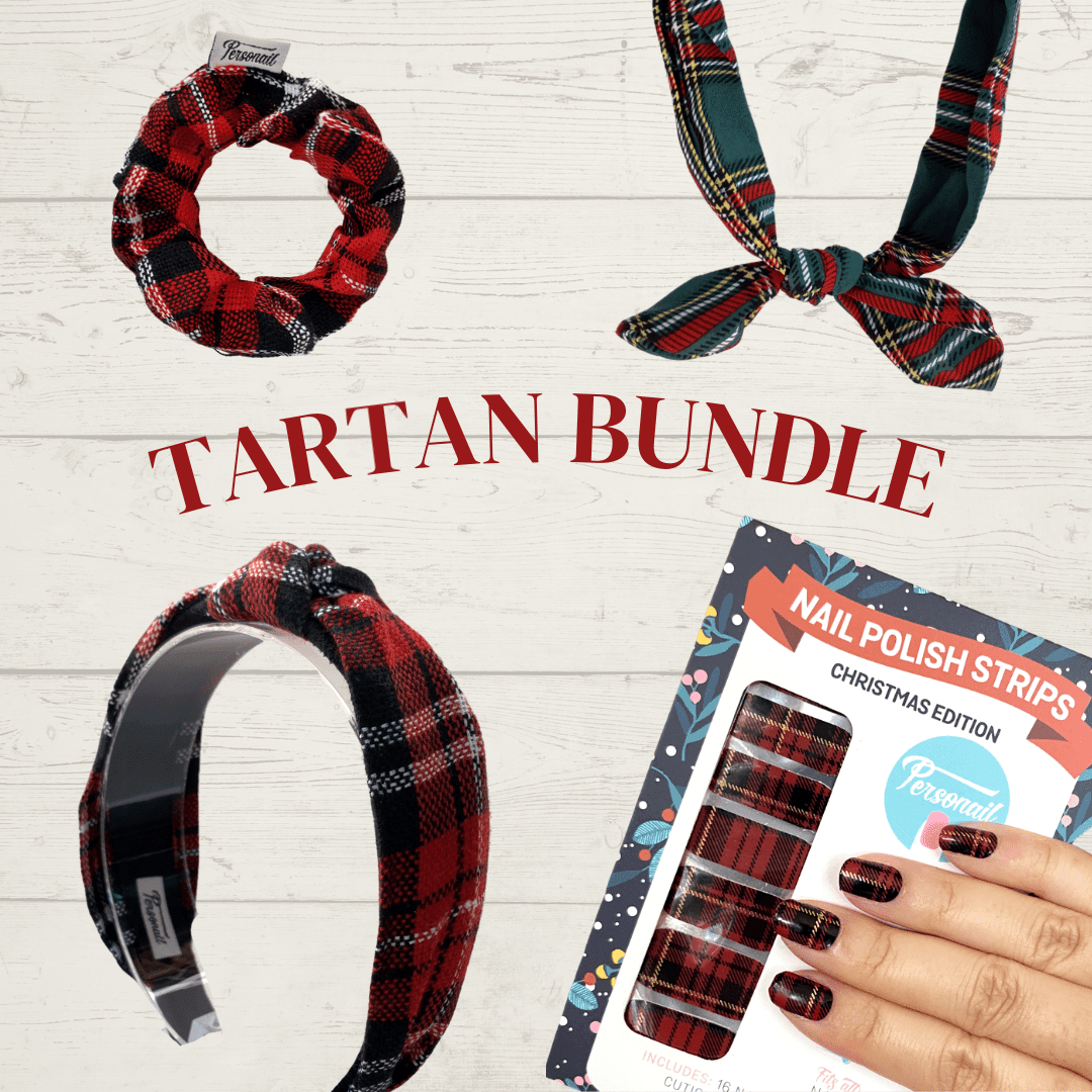 Personail headband Tartan Bundle Deal