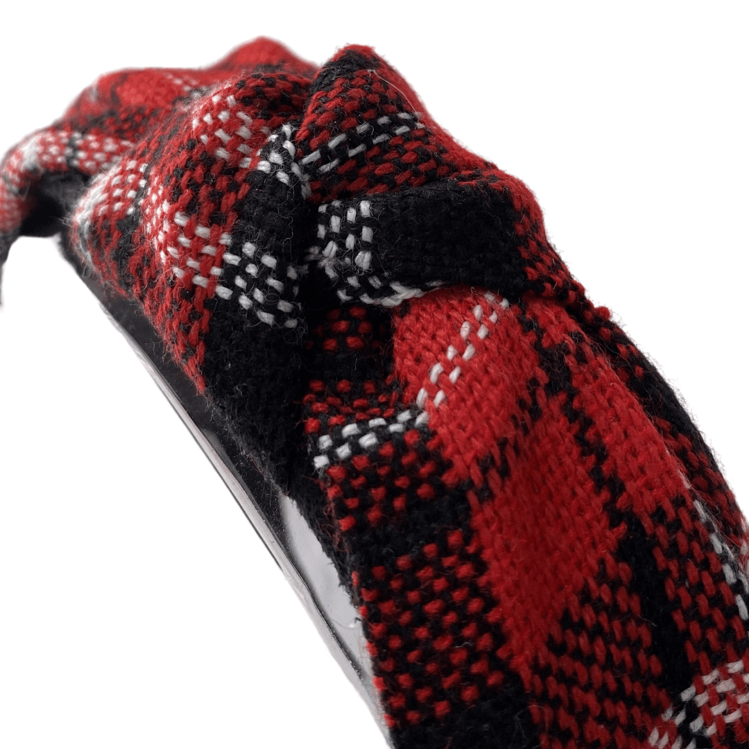 Personail headband Tartan Headband
