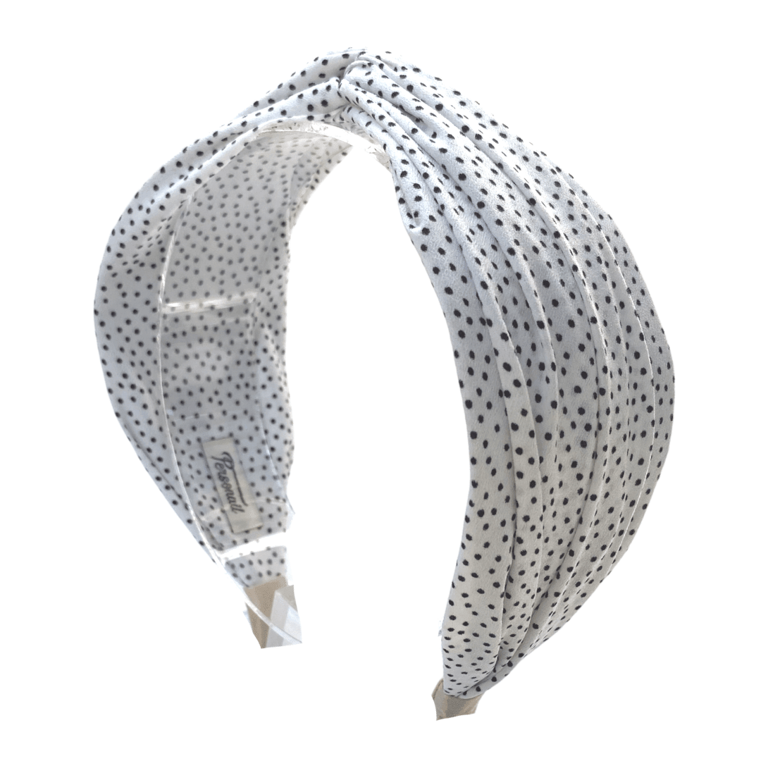 Personail headband White Paige Headband