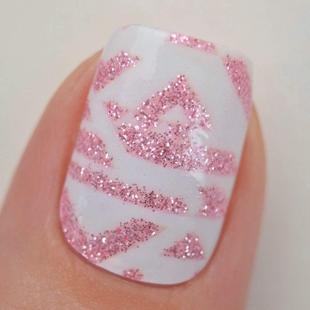 Personail Nail Wraps Babies Breath