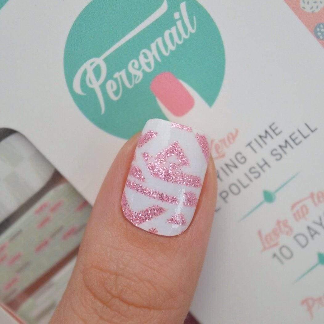 Personail Nail Wraps Babies Breath