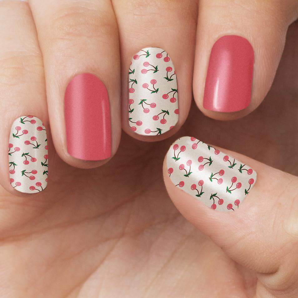 Personail Nail Wraps Cherry