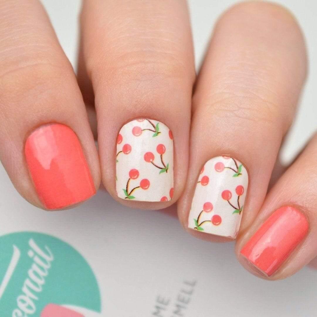 Personail Nail Wraps Cherry