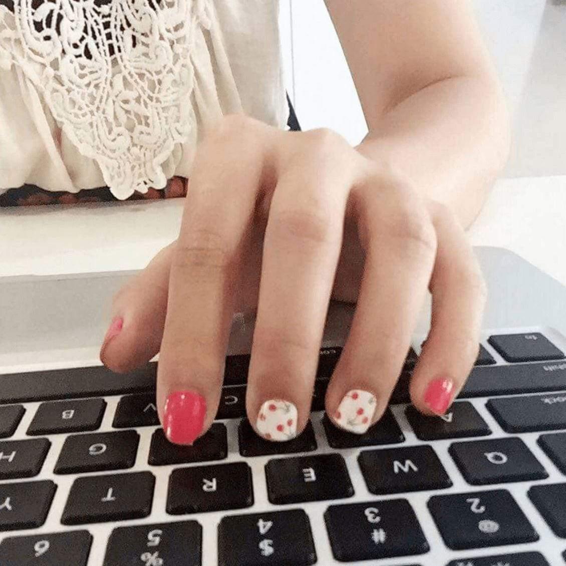 Personail Nail Wraps Cherry