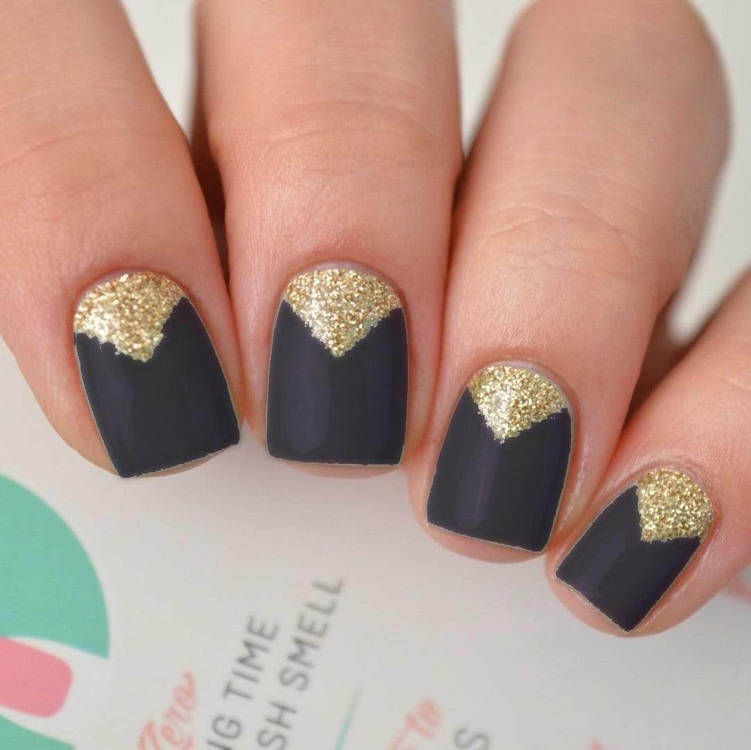 Personail Nail Wraps Cover Up in Gold (Transparent)
