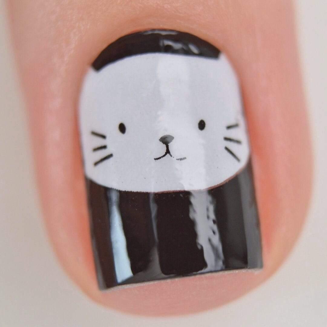 Personail Nail Wraps Default Title / Default Black Meow