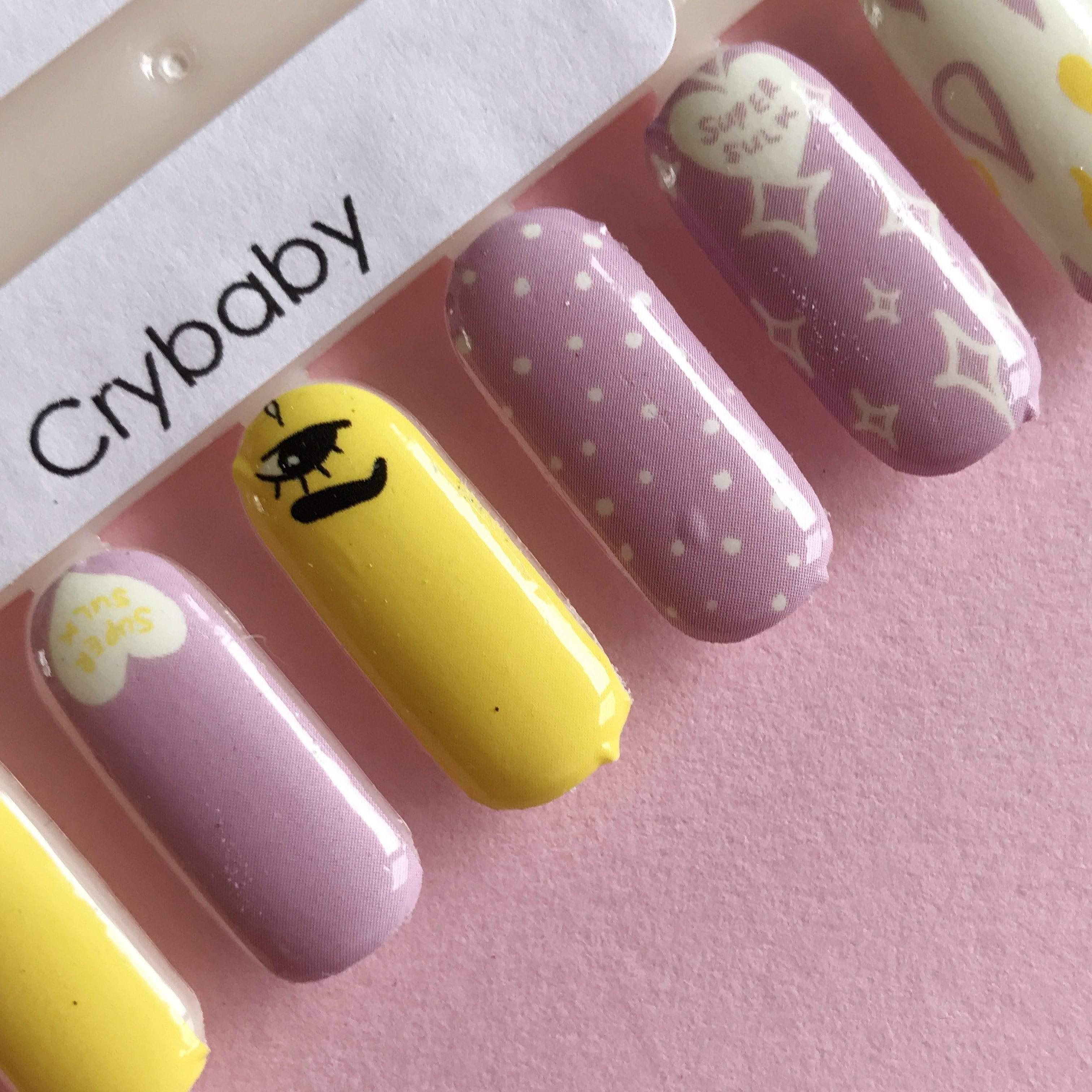 Personail Nail Wraps Default Title / Default CRY BABY by Mel Stringer