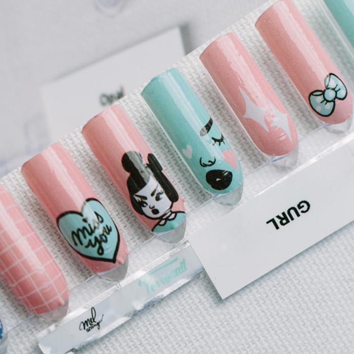Personail Nail Wraps Default Title / Default GURL by Mel Stringer