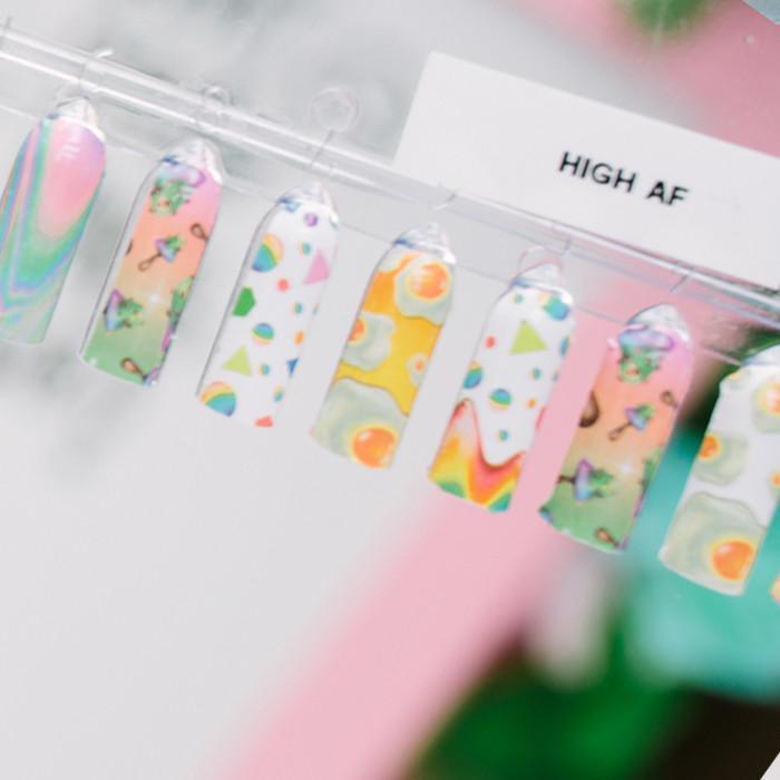 Personail Nail Wraps Default Title / Default High AF by Zeke's Lunchbox