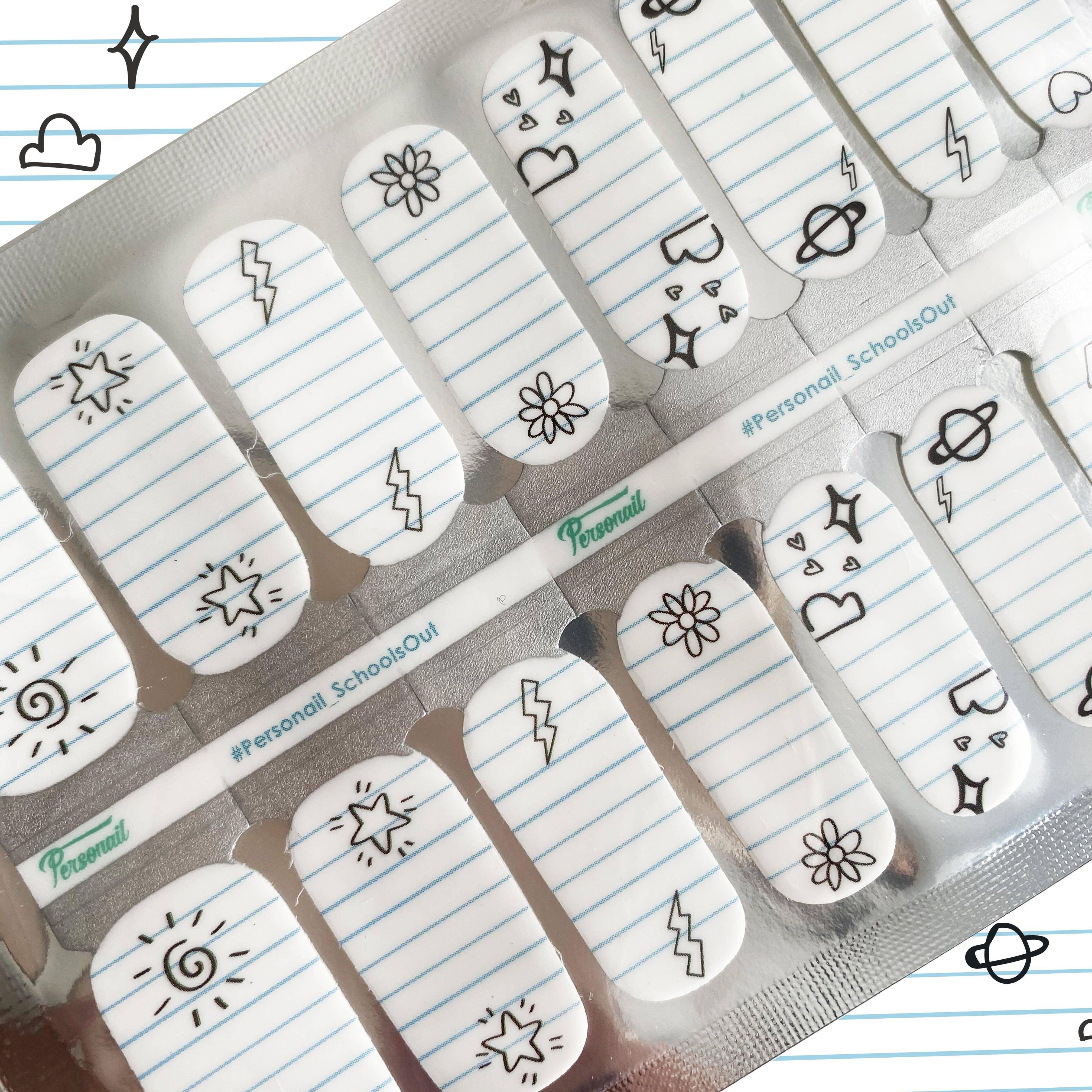Personail Nail Wraps Default Title / Default Schools Out