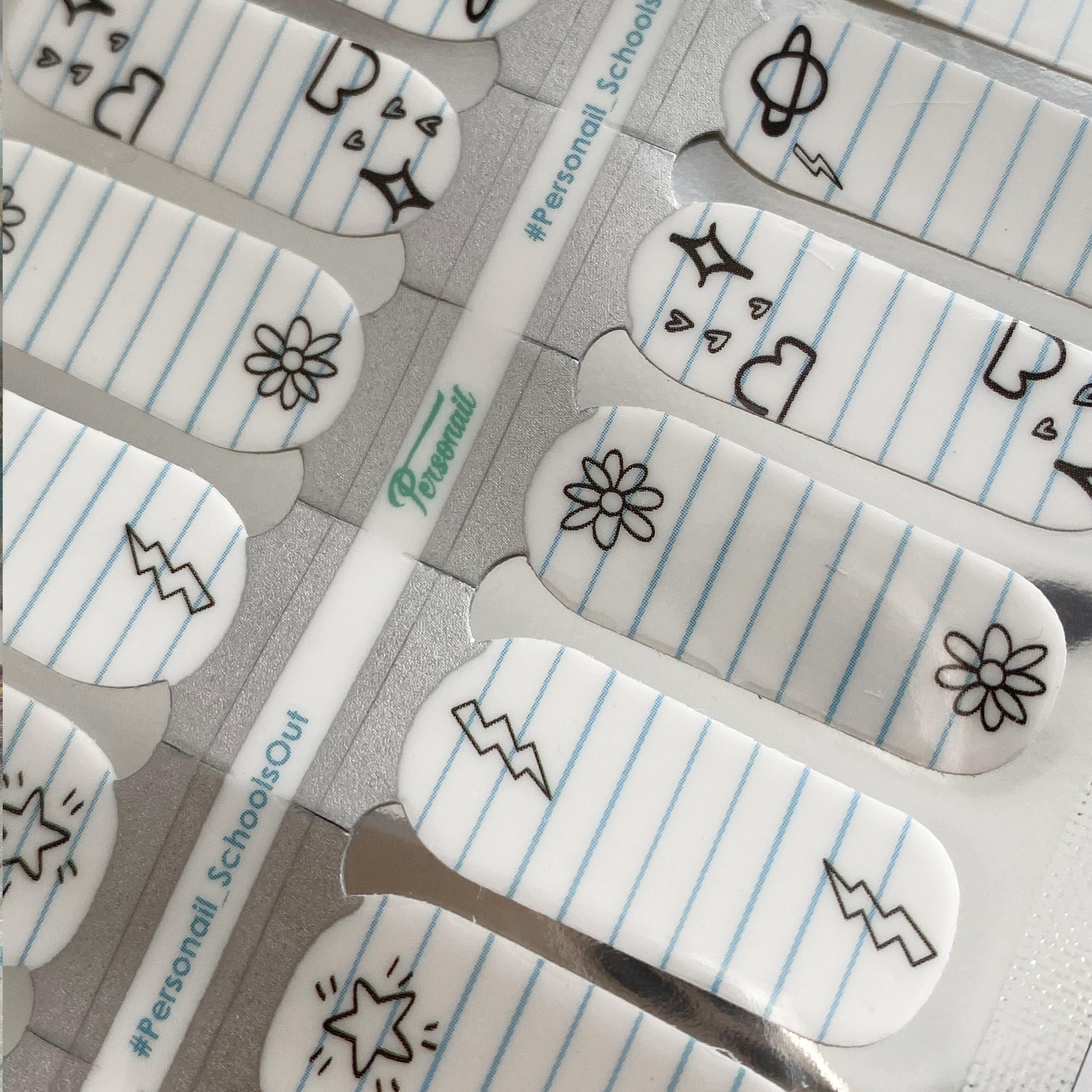Personail Nail Wraps Default Title / Default Schools Out