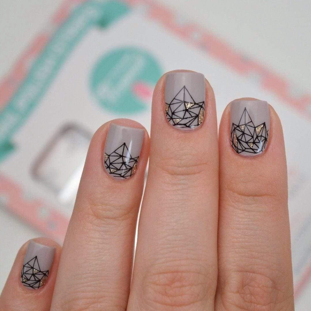 Personail Nail Wraps Diamonds