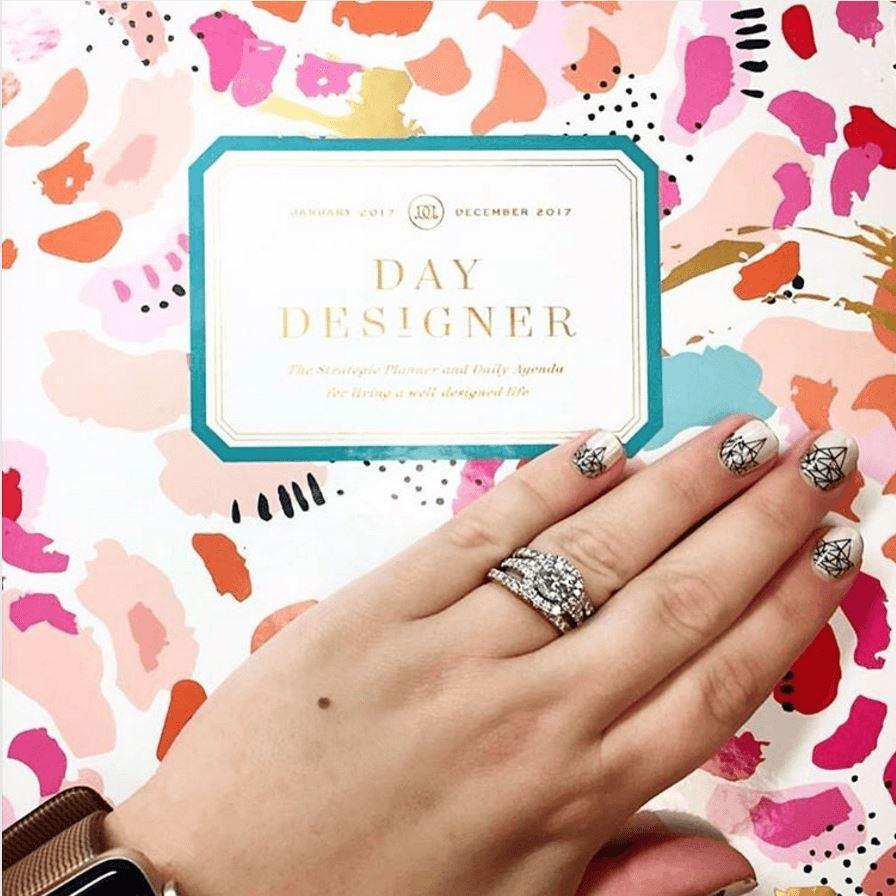 Personail Nail Wraps Diamonds