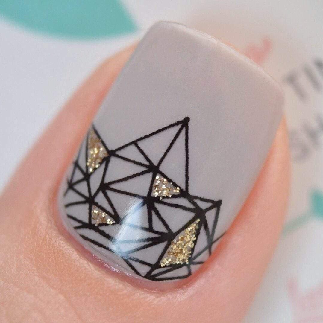 Personail Nail Wraps Diamonds