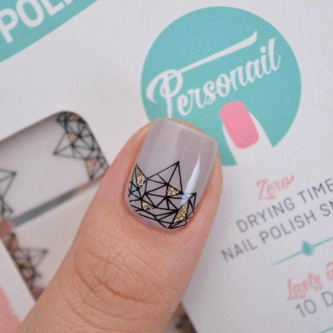 Personail Nail Wraps Diamonds