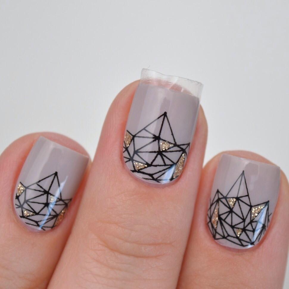 Personail Nail Wraps Diamonds