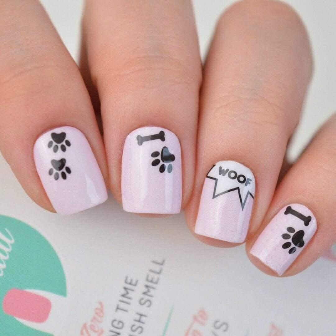 Personail Nail Wraps Doggy