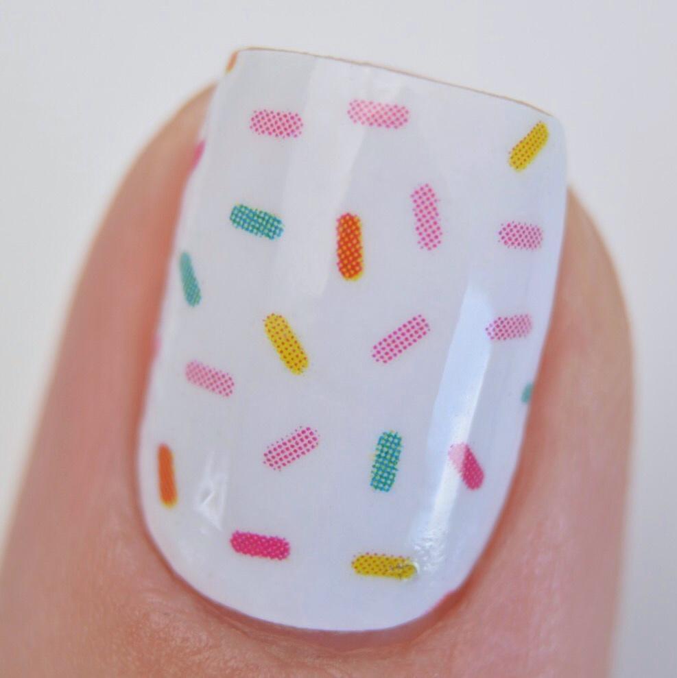 Personail Nail Wraps Donut